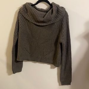 Mock neck sweater